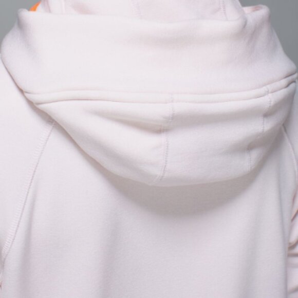 (6190) LULULEMON Warm Core Hoodie in Neutral Blush *RARE * GOLD LOGO *FLAW - Picture 5 of 9